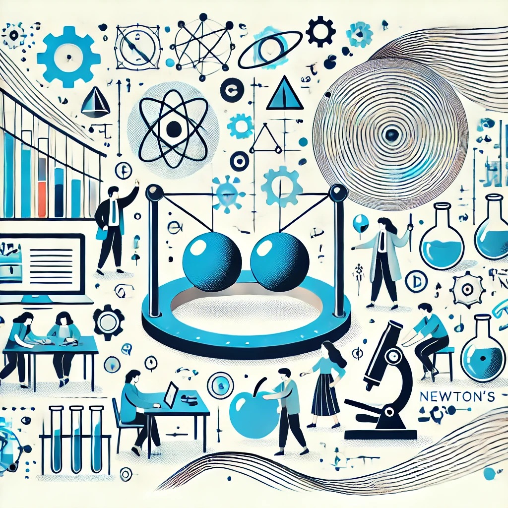 IB Students Exploring Newton's Third Law